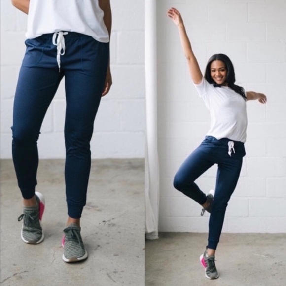 Zyia Cozy Jogger Pant Drawstring Pockets s2. - Picture 2 of 13